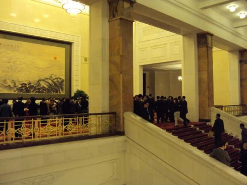 人民大会堂国庆宴会的细节