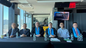 纽约侨社举办反“独”促统、珍爱和平两岸关系座谈会,二百余华人华侨社团发表联合声明