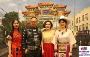 高娓娓：纽约布鲁克林华人牌楼筹款晚会，载歌载舞表达“天籁之爱”