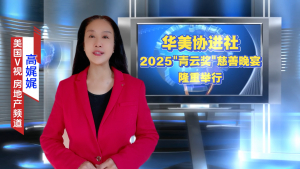 高娓娓:华美协进社2025年度&ldquo;青云奖&rdquo;慈善晚宴在纽约隆重举行!各界嘉宾齐聚一堂,翘首共迎2026百年华诞新篇章【视频+图+文 综合报道】